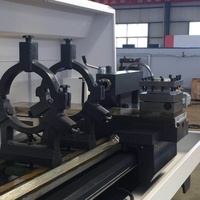 Machine de fraisage et de tournage CNC horizontale CK6165E à haute automatisation, programmation simplifiée, haute précision, robuste pour le contrôle