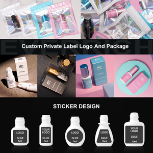 Colle d'extension de cils noire 3ml 5ml 10ml personnalisée, séchage lent, directement vendue par l'usine chinoise de colle, adhésif pour cils. - Product Image 6