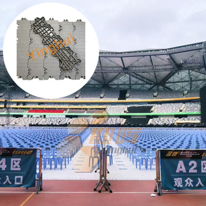 Assemblage modulaire N-01 stade temporaire tente de concert passerelle emboîtement protection du gazon en plastique carreaux de sol - Product Image 2