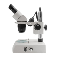 SHUNMA SZM-60 Binocular Stereo Microscope with Upper and Lower Light Sources Auto Focus Magnification 20-40X