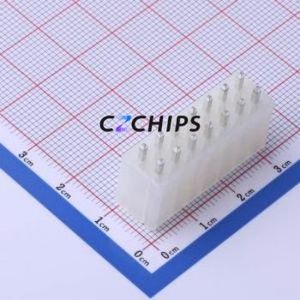 FWF42002-D14S22TK Wire-to-Board Pin Header Through hole Component (THT),P=4.2mm Connector 2x7P 4.2mm Through Hole 14P - Product Image 2