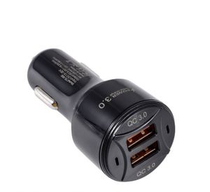 Dual Port USB 36W QC3.0 Car Charger Fast Charging Car Adapter for iPhone 12 Pro Electric Car Accessories - Product Image 3