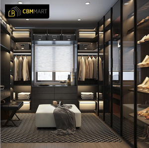 <span class=keywords><strong>Armario</strong></span> de dormitorio de madera personalizado, <span class=keywords><strong>armario</strong></span> de almacenamiento de ropa <span class=keywords><strong>blanco</strong></span> al por mayor - Product Image 6