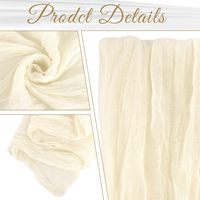 Serviettes en gaze de 20x20 pouces, boho moderne, décor de table froissé, serviettes solides, maison, mariages, fêtes, avions