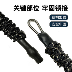 Bande de résistance élastique multi-spécifications pour équipement de fitness à domicile, accessoires de tension pour le remodelage corporel - Product Image 2