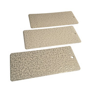 Peinture en poudre polyester thermodurcissable Hudson Silver Beige à texture craquelée, anti-corrosion, résistante aux intempéries, pour plastique de bateau