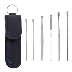 Juego de 6 piezas de herramientas portátiles para limpieza y extracción de cera de oídos - Product Image 4