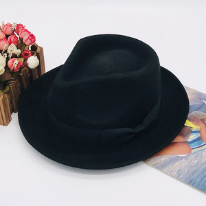 Chapeaux Fedora de style <span class=keywords><strong>Indiana</strong></span> <span class=keywords><strong>Jones</strong></span> pour femmes et hommes, 100% laine douce et pliable - Product Image 5