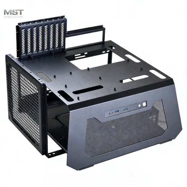 OEM Custom Sheet Metal Fabrication High Precision Laser Cutting  Computer Case Enclosure Fabrication Manufacturer