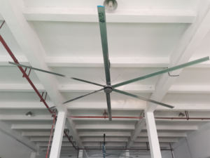 Ventilateur de plafond industriel à haut débit et basse vitesse avec protection IP55 pour l'élevage laitier et <span class=keywords><strong>le</strong></span> refroidissement du bétail - Product Image 5