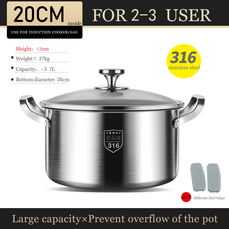 silverl soup pot