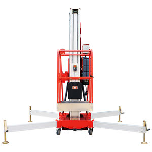 YILU 10m 12m 14m Plataforma de trabajo aéreo eléctrica Mástil vertical móvil Elevador de hombre - Product Image 5