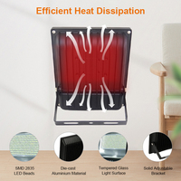 Échantillon gratuit Projecteurs Led Extérieurs Tech Box Cob Aux Halogénures Métalliques 100w 150watt 400w Haut Mât Flamme Preuve LED Projecteur