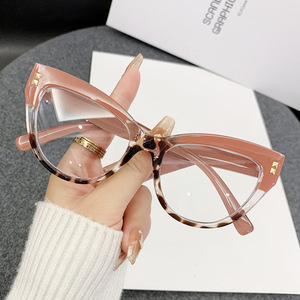 <span class=keywords><strong>Gafas</strong></span> de Lectura Retro con Protección Anti-luz Azul, Diseño de Ojo de Gato, Polígono, para Mujer, Personalizadas, Montura de <span class=keywords><strong>Gafas</strong></span> con Filtro de Luz Azul - Product Image 6