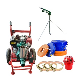 Moteur diesel refroidi par air de 12 CV, 3 pouces, <span class=keywords><strong>double</strong></span> turbine, <span class=keywords><strong>pompe</strong></span> à eau haute pression, <span class=keywords><strong>pompe</strong></span> d'irrigation agricole - Product Image 4