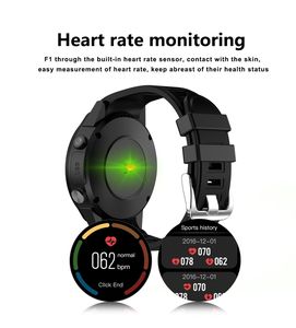 สมาร์ทวอทช์ <span class=keywords><strong>F1</strong></span> หน้าจอกลม วัดอัตราการเต้นของหัวใจ ใส่ซิมการ์ดและการ์ด TF ได้  ขายตรงจากผู้ผลิตสมาร์ทวอทช์ - Product Image 4
