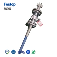 Flowmeter Annubar Terintegrasi Kaliber Besar, Flowmeter Tabung Pitot Pengukur Tekanan Diferensial, Flowmeter Verabar