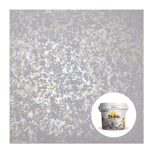 Yile Offre Spéciale haute qualité brillant paillettes trois couleurs <span class=keywords><strong>peinture</strong></span> nacrée maison intérieur décoration murale acrylique liquide revêtement - Product Image 6