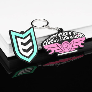 2025 Nouveaux produits Porte-clés PVC 2D/3D Porte-clés de style punk populaire - Product Image 5