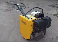 Compacteur à plaques vibrantes BOPU Mini à essence 4 kW pour sol et asphalte, moteur GX160, haute efficacité, prix abordable