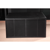 Nouveauté 2025 – Enceintes murales tendance 1400W avec double subwoofer 18 pouces, impédance 8 Ohms, coque en contreplaqué de bouleau de 18 mm, écologiques, durables et étanches