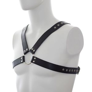 Imbracatura in <span class=keywords><strong>Pelle</strong></span> da <span class=keywords><strong>Uomo</strong></span> con Anello a O per BDSM, Imbracatura per il Corpo, Abbigliamento Fetish Gay - Vendita all'Ingrosso - Product Image 1