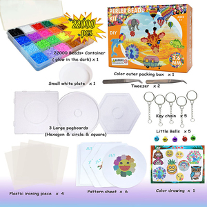 Perles <span class=keywords><strong>Hama</strong></span> Fuse Perler de 2,6 mm, 24 couleurs, jouets éducatifs <span class=keywords><strong>3D</strong></span> faits à la main pour enfants de 5 à 7 ans, jouet coloré pour enfants - Product Image 3