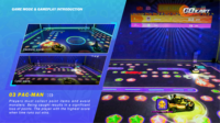 Battle Kart Game Projecteur interactif immersif MR Flooring pour Drift Mario Go Kart Slide Over the Floor Cars
