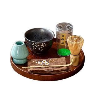 特注ギフト梱包箱卸売り手作り天然日本の抹茶アクセサリーボウル泡立て器抹茶キットツール抹茶セット - Product Image 2