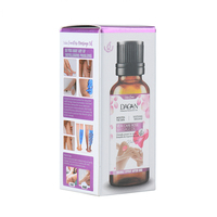 Huile de massage réparatrice pour varices DAQAN 30ML, extrait de rose, extrait de gingembre, soin apaisant des veines, huile essentielle de rose