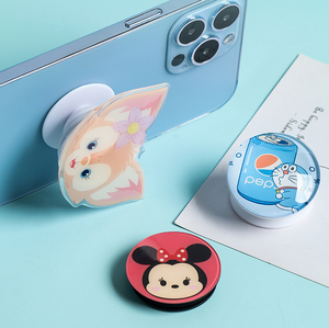 Support de téléphone portable en PVC avec motif Minnie Mouse, Doraemon et Lapin, support magnétique portable pour appareils mobiles - Product Image 1