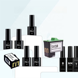 Cartouche d'encre originale O2NAILS FM10 pour imprimante à ongles M1 H1, cartouche d'encre SM10 pour V11/X11/X11P/V12/X12/X12.5, gel d'impression PG0 PG4 - Product Image 1