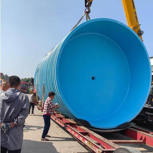 Tanque de FRP para Acuicultura, Piscina de Cría de Peces, Estanque Circular de Alta Resistencia para Cría de Camarones - Product Image 3