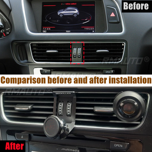 Soporte para Teléfono de Coche, Soporte Magnético para Rejilla de Ventilación, para Audi A4 A5 Q5 B8 2013-2016, Rotación de 360 Grados, Soporte para Móvil, Accesorios para GPS - Product Image 3