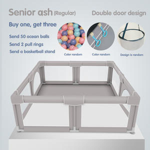 घर के बेडरूम पार्क के लिए सुरक्षित बच्चों के लिए आधुनिक प्लेपेन होम लिविंग रूम मॉल अस्पताल-सुरक्षा खेल बाड़ - Product Image 4