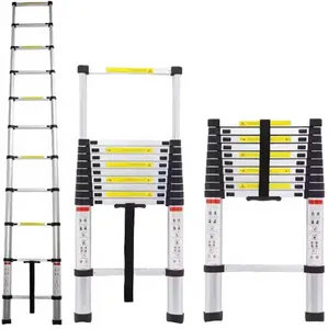 บันไดเหล็กคาร์บอนพับได้ SOYOUNG Industrial Combination 510CM แบบ 7 ขั้น รับน้ำหนักได้ 375 ปอนด์ ความสูงพับเก็บได้ 8 ฟุต ความสูงเมื่อขยาย 75 นิ้ว - Product Image 6