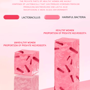 Vendita Diretta dalla Fabbrica: Probiotici e Mirtillo Rosso per Donne, 60 Gommose, Supporto per la Salute Digestiva e l'Equilibrio del PH - Product Image 2