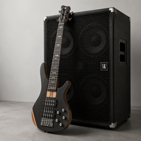 Gitar Bass 5 Senar untuk Pesanan Grosir dengan Body Rosewood Solid DB-5 NA Desain EQ Aktif Profesional