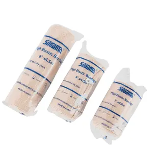 medical compression bandage with high elasticity