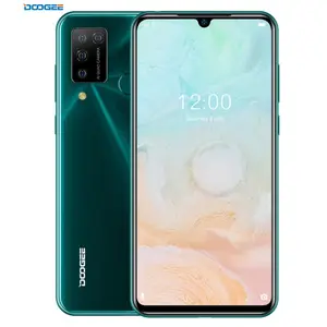 뜨거운 새로운 DOOGEE N20 프로 6GB 128GB 6.3 인치 물방울 노치 화면 안드로이드 10.0 MTK6771V/CA Helio P60 옥타 코어 4g 휴대 전화