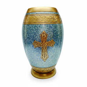 โกศทองเหลืองสำหรับผู้ชายและผู้หญิงสำหรับงานศพงานฝังศพโกศทองเหลืองสำหรับผู้ใหญ่แบบทันสมัย - Product Image 1