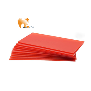 Haute qualité rouge utilitaire morsure feuille de cire dentaire plaque de Base machines Source d'alimentation prothèse orale équipement de thérapie accessoire - Product Image 1