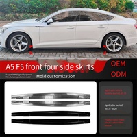 Veidt Convient pour Audi A5 S5 F5 2017-2020 Sportback à quatre portes, jupe latérale, spoiler, petit kit de carrosserie, pièces de modification