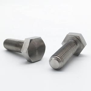 สลักเกลียวหกเหลี่ยมสำหรับงานกลึงซีเอ็นซีจากโรงงานไทเทเนียม Gr5ดิบ - Product Image 5