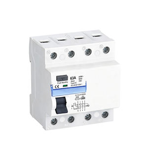 RCCB पृथ्वी रिसाव सर्किट ब्रेकर विद्युत चुम्बकीय प्रकार एसी प्रकार 1P + एन 2P 40A 30mA 100/300mA - Product Image 2