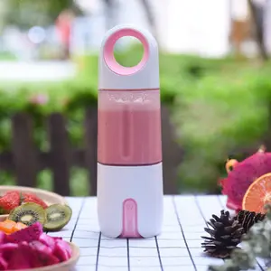 Opération facile 3 en 1 étanche Bouton Contrôle plastique USB recharge poubelle glace smoothie Fruit Blender Juicer