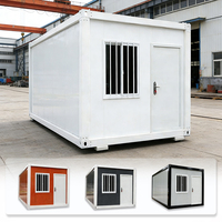 Offre Spéciale : Maison Conteneur Moderne Démontable, Kit Préfabriqué Facile à Assembler avec Panneaux Sandwich pour Hôtels, Bureaux, Bars et Ateliers