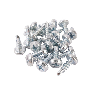 <span class=keywords><strong>Tornillo</strong></span> Autorroscante Phillips de Alta Calidad con Recubrimiento de Zinc para Estructuras Metálicas # <span class=keywords><strong>7X7</strong></span>/<span class=keywords><strong>16</strong></span> pulgadas - Product Image 1
