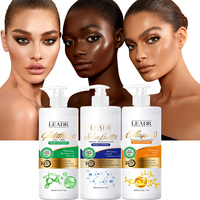 OEM Lotion Corporelle Hydratante Biologique pour Peau Sèche Éclaircissante Corps Entier Acide Hyaluronique Collagène Hydratant pour Femmes Noires