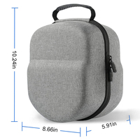 Étui rigide pour lunettes de voyage en EVA avec logo imprimé personnalisé étui de transport en VR pour Oculus Quest 2 boîte de casque sac étui en EVA
